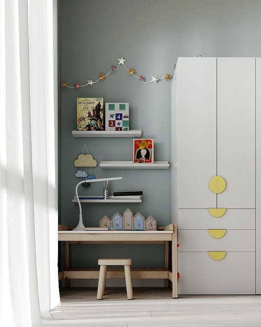 Детская комната для девочки - особенности стилевых решений. Планировка пространства, подбор материалов и цветов отделки, расстановка мебели и освещения