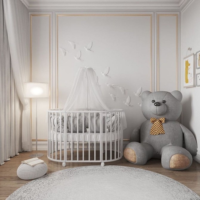 Детская комната для девочки - особенности стилевых решений. Планировка пространства, подбор материалов и цветов отделки, расстановка мебели и освещения