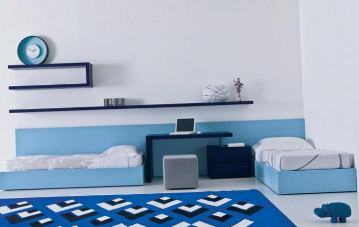 Зонирование комнаты при помощи разных цветовых схем 11 Зонирование комнаты при помощи разных цветовых схем 11