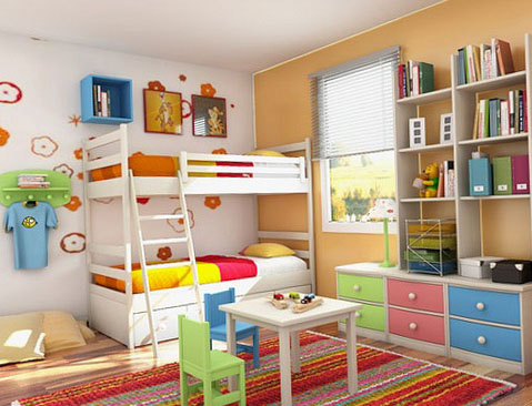 Варианты планировки детской для разнополых детей 1 Варианты планировки детской для разнополых детей 1