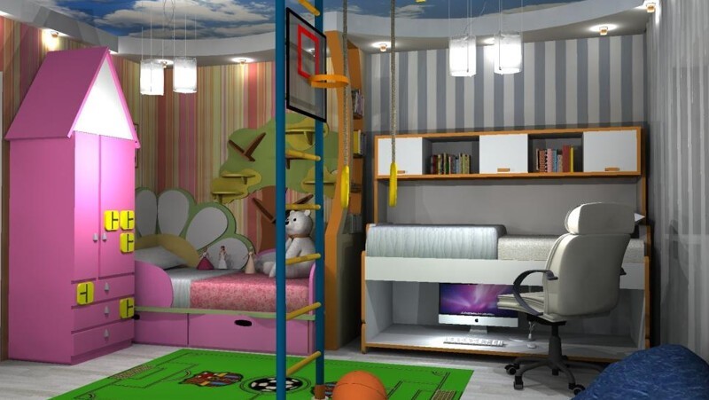 Комната для разнополых детей разного возраста Комната для разнополых детей разного возраста