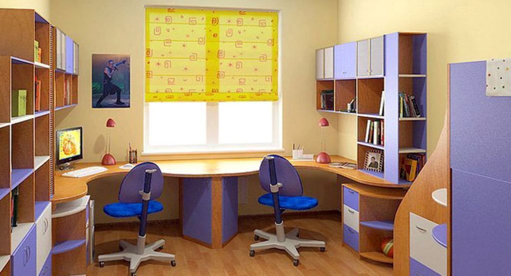 Когда в доме два ребенка, встает вопрос о разделении пространства