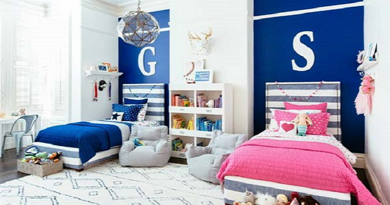 Детская комната для разнополых детей: варианты зонирования и лучшие проекты комнат