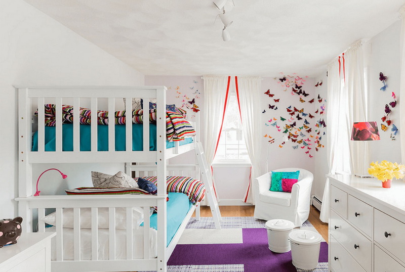 Детская комната для разнополых детей: варианты зонирования и лучшие проекты комнат