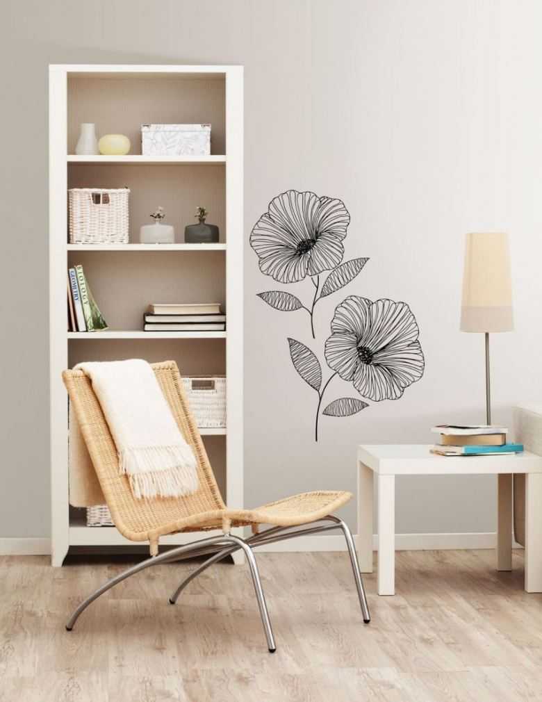 Что можно нарисовать на стене: фото лучших дизайнерских идей рисования на стенах в квартире