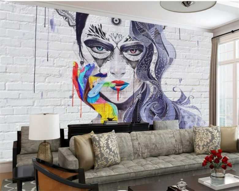 Что можно нарисовать на стене: фото лучших дизайнерских идей рисования на стенах в квартире