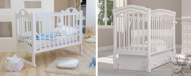 Сборка детской кроватки с маятником